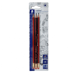 STAEDTLER PENCIL 3 PACK CAMEL