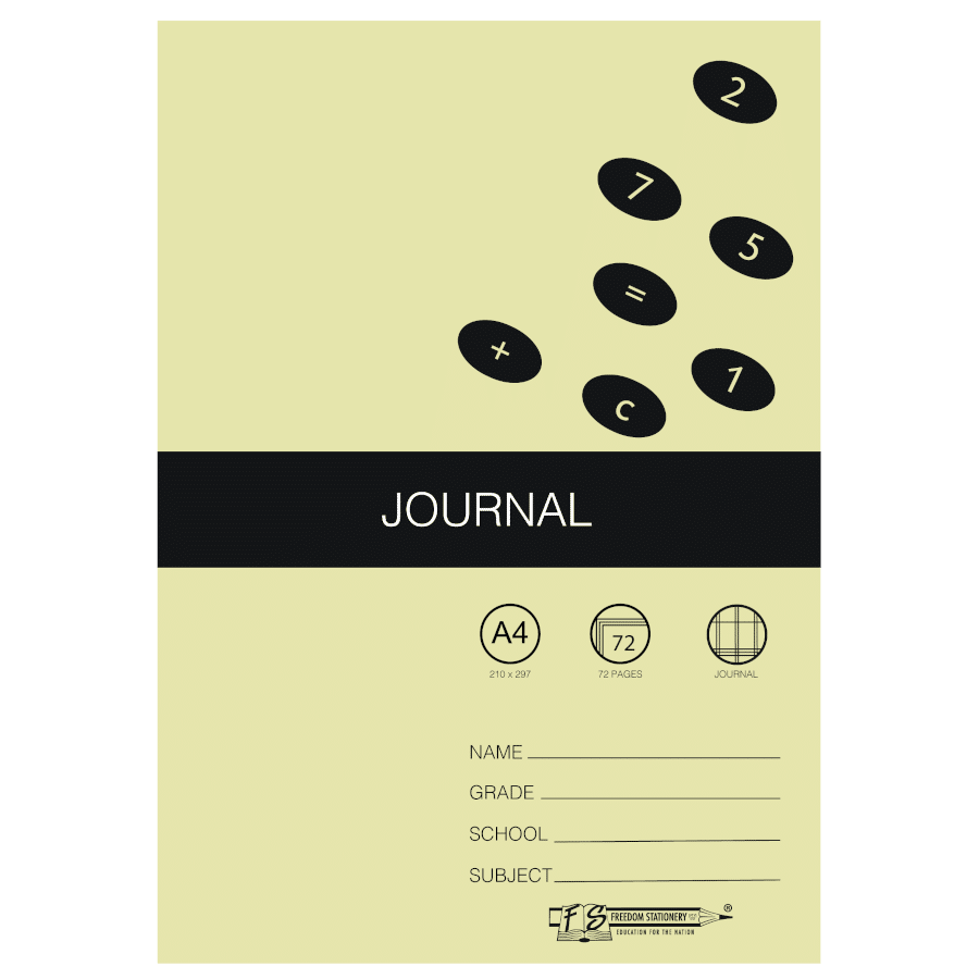 F S JOURNAL BOOK ACCOUNTING 72PGS A4 2003