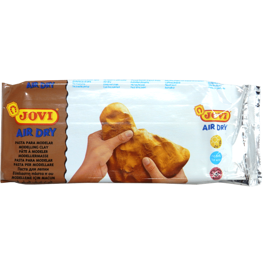 JOVI AIR-HARD MODELLING PASTE TERRACOTTA 500G