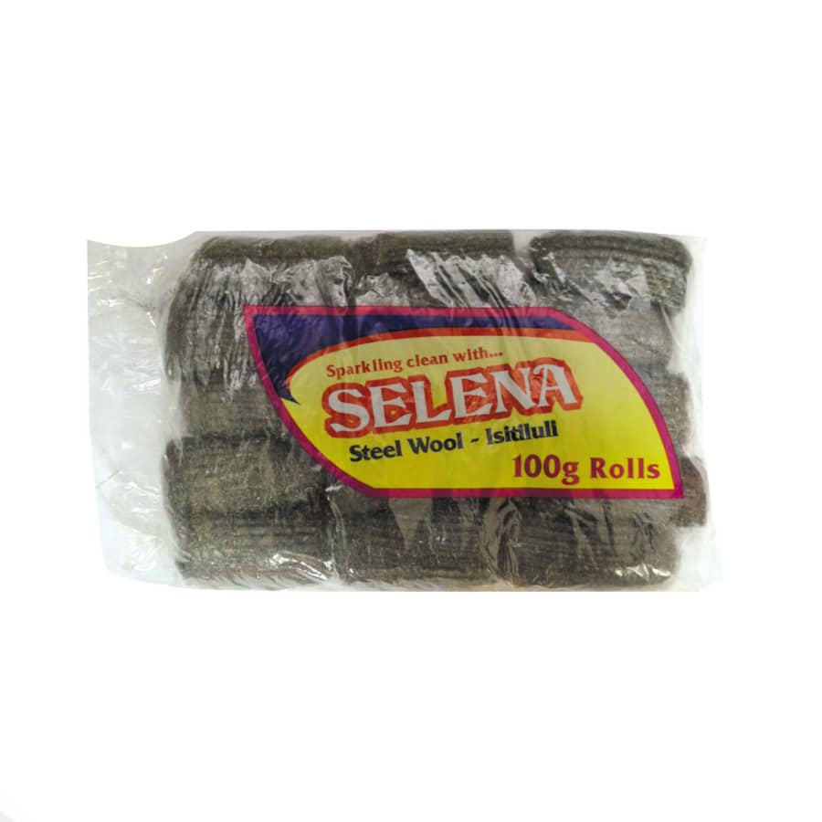 SELENA STEEL WOOLROLLS 100G