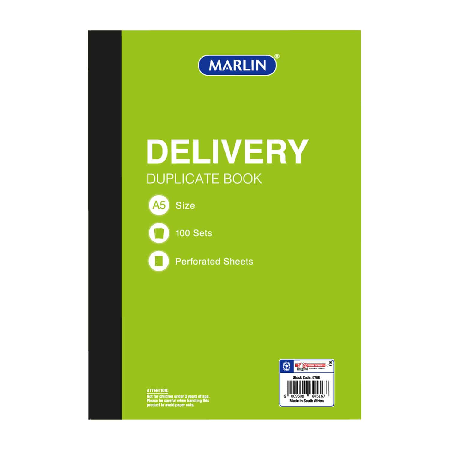 MARLIN A5 DUPLICATE DELIVERY
