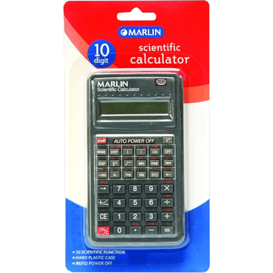 MAR SCIENTIFIC CALCULATOR-10 DIGIT
