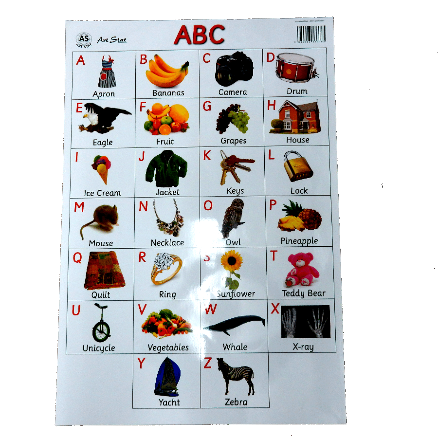 EDUCATIONAL CHART - CAPITAL LETTER