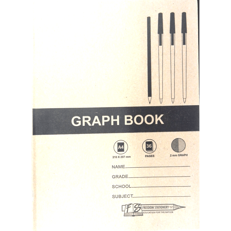 FS GRAPH BOOK 36P A4 2MM 3011