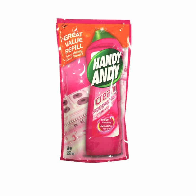HANDY ANDY CREAM REFILL POUCH POURRI