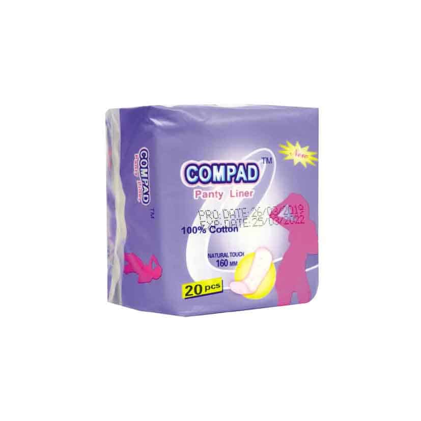 COMFORT PANTY LINER 20 pk