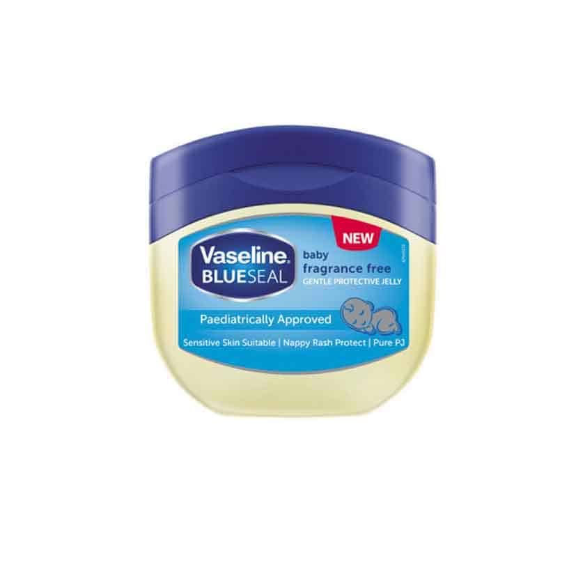 BLUESEAL VASELINE PETROLEUM JELLY BABY FRAGRANCE FREE 250ML
