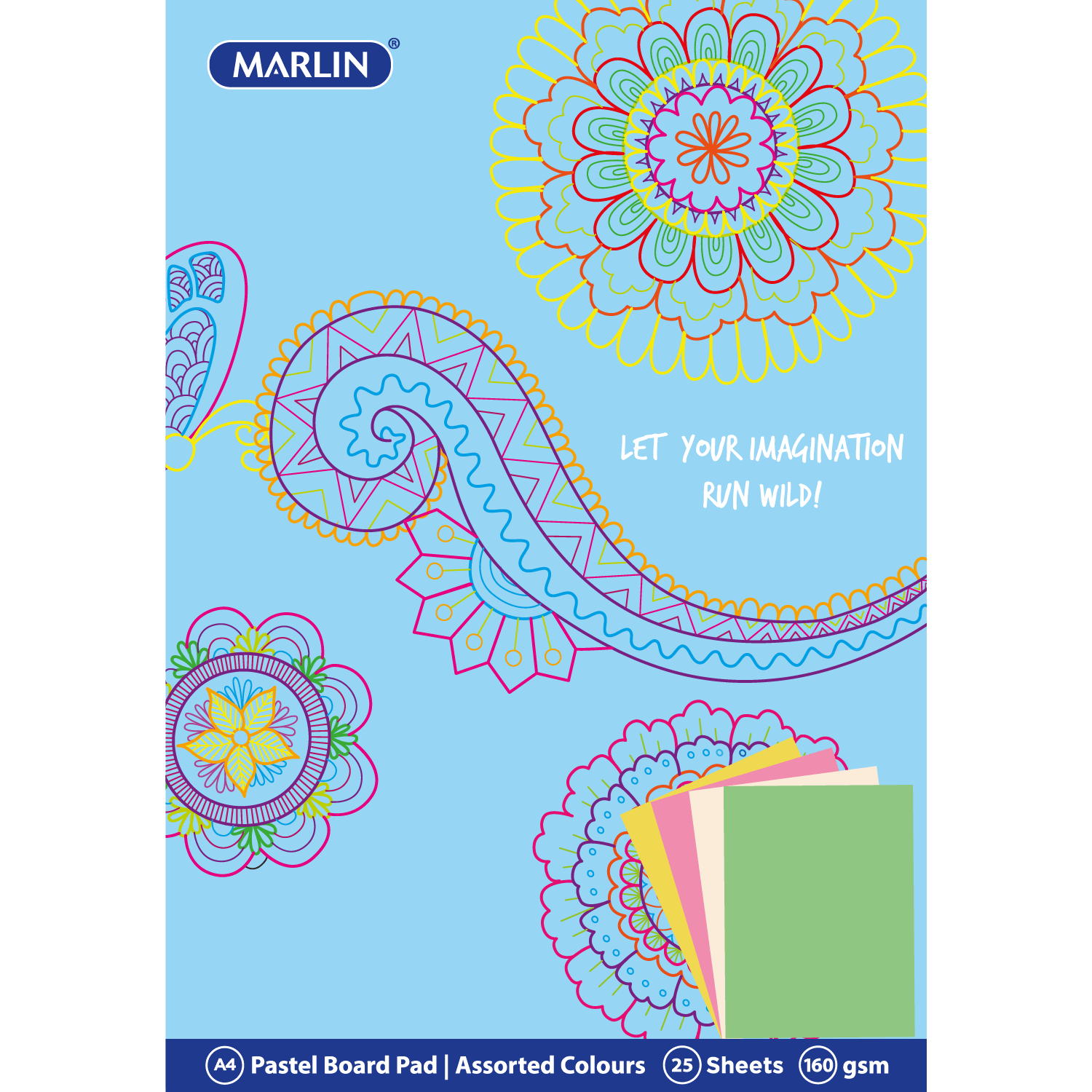 MARLIN PROJECT BOARD PAD A4 25 SHEETS