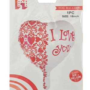 I LOVE YOU FOIL BALLOON 18INCH