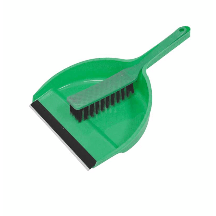 DUSTPAN AND BRUSH SET 30 x 22CM