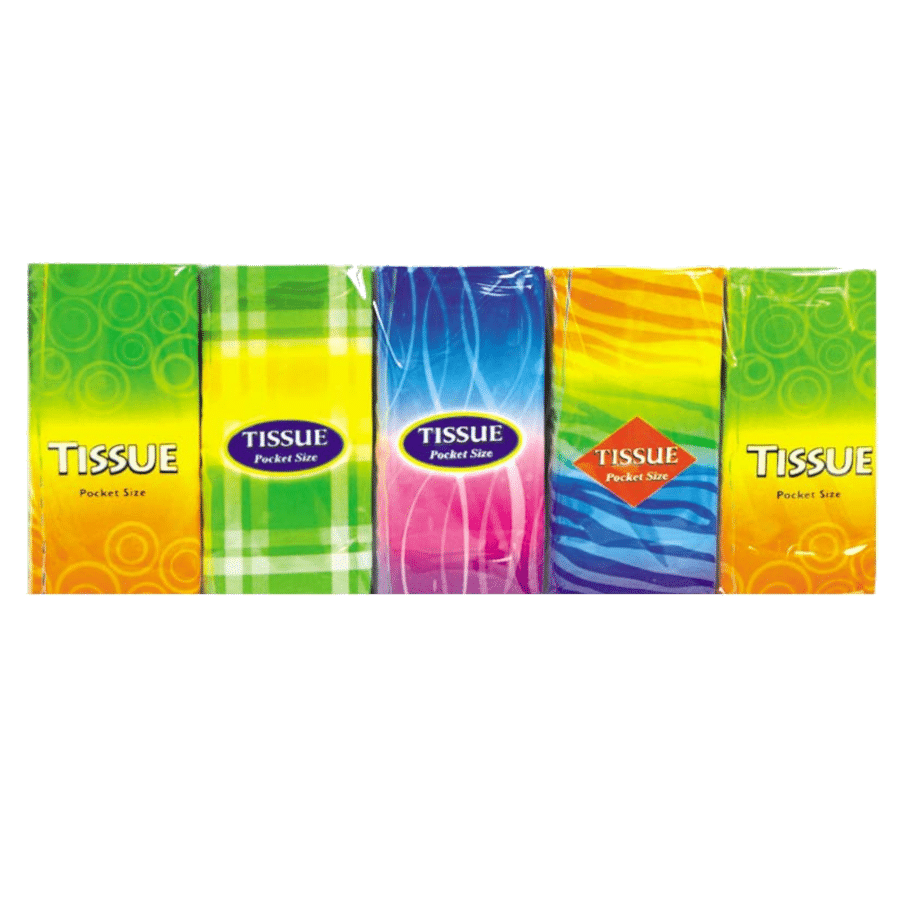 TISSUE POCKET 3PLY 10PCS