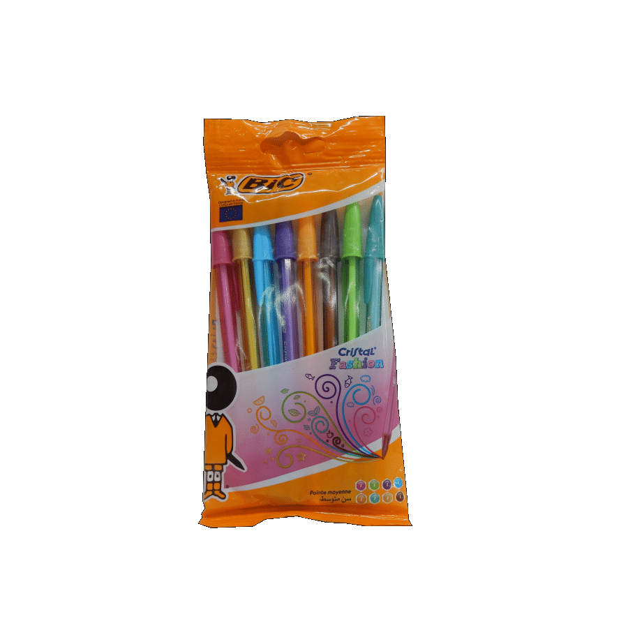 BIC FASHION COLOURS 8PK