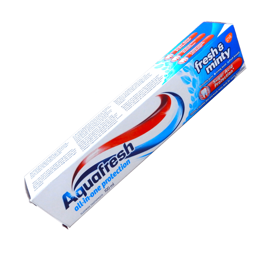 AQUAFRESH FRESH N MINTY TOOTHPASTE 100ML