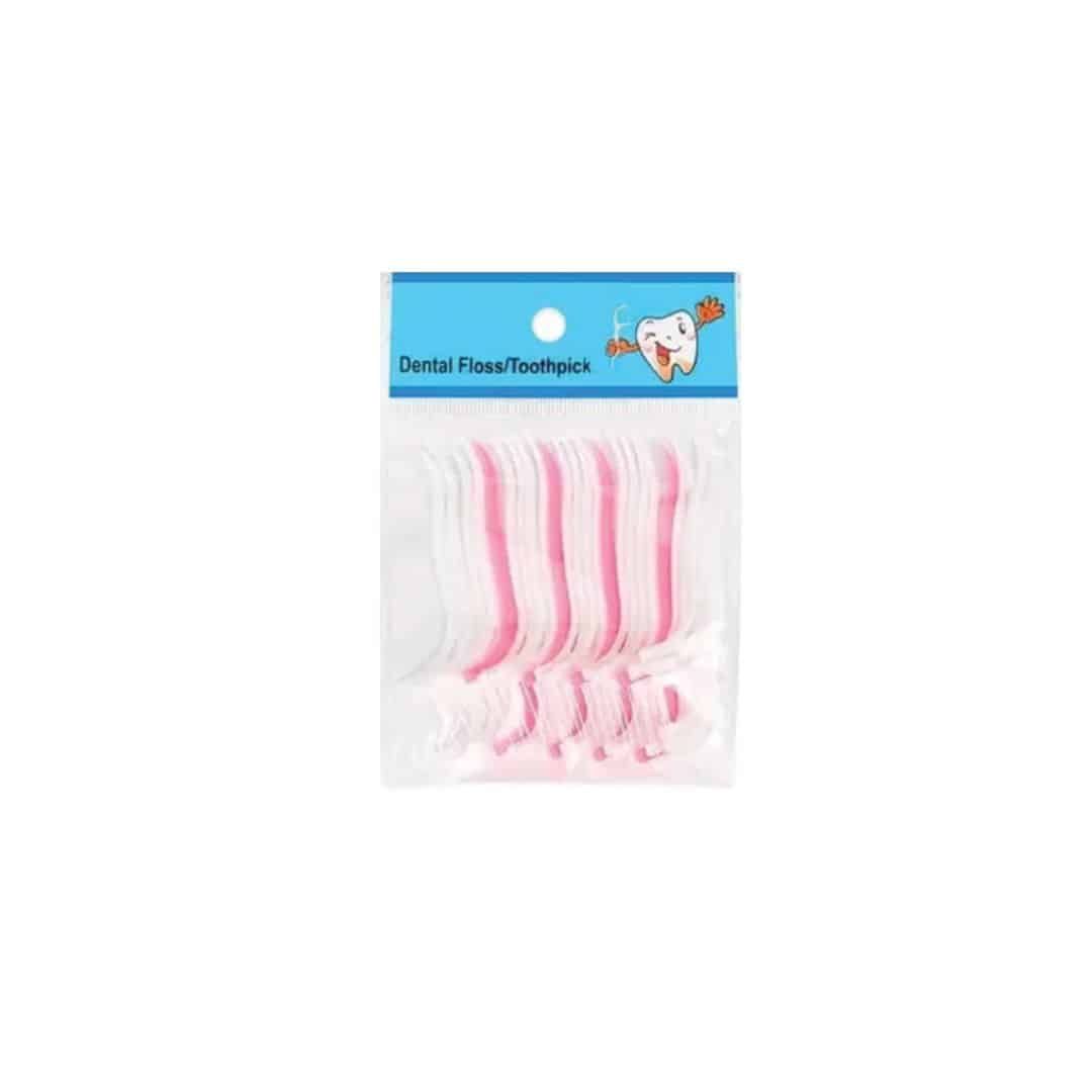 DENTAL FLOSS TWO COLOURS 20PCS