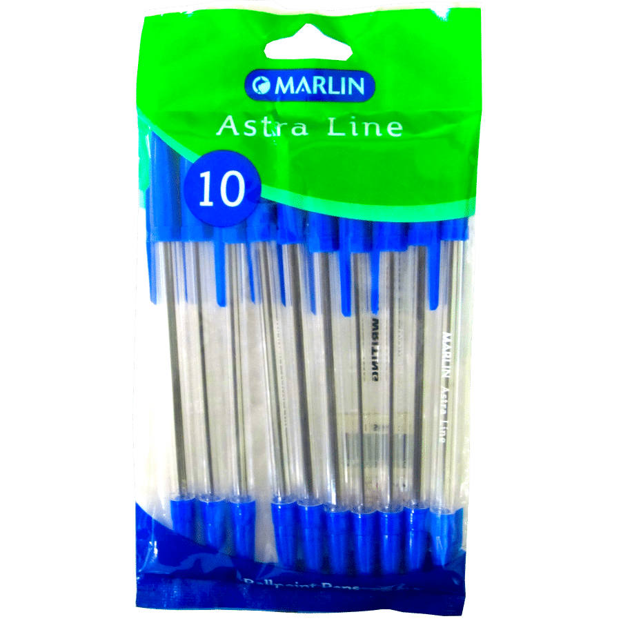 MAR ASTRA-LIN PEN 10PK BLUE