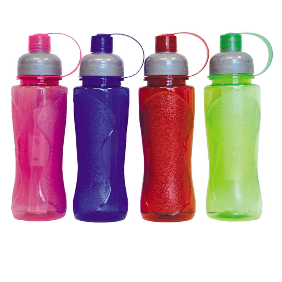 BOTTLE PLASTIC WITH ICE LOLLY 600ML