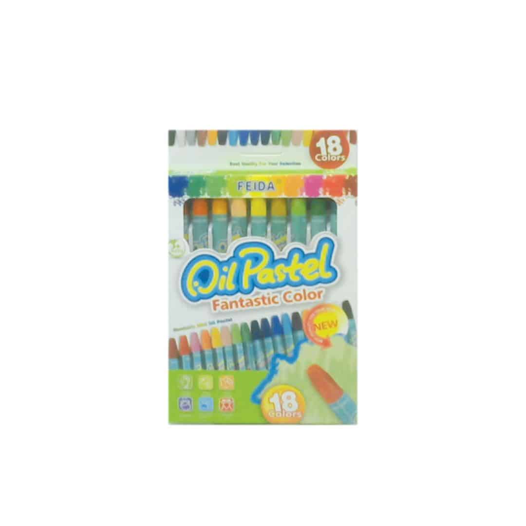 OIL PASTEL 18 COLORS