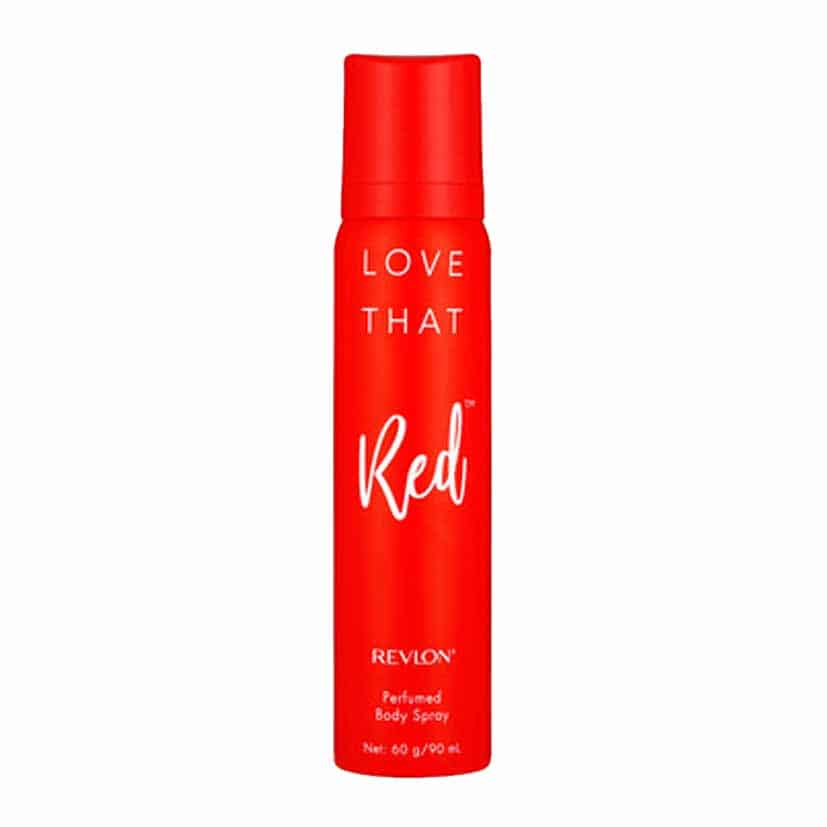 RED BODY SPRAY