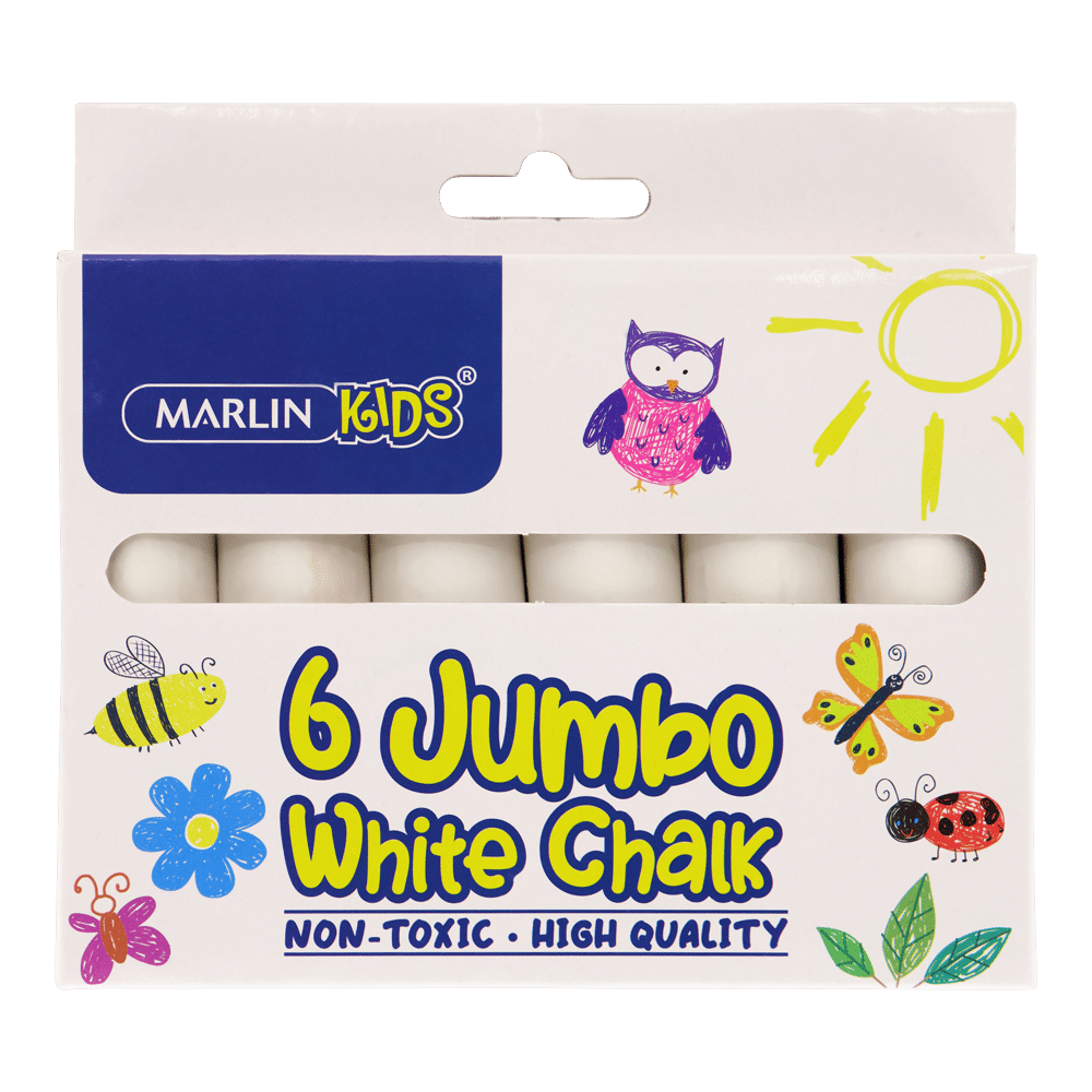 MARLIN KIDS WHITE JUMBO 6PK