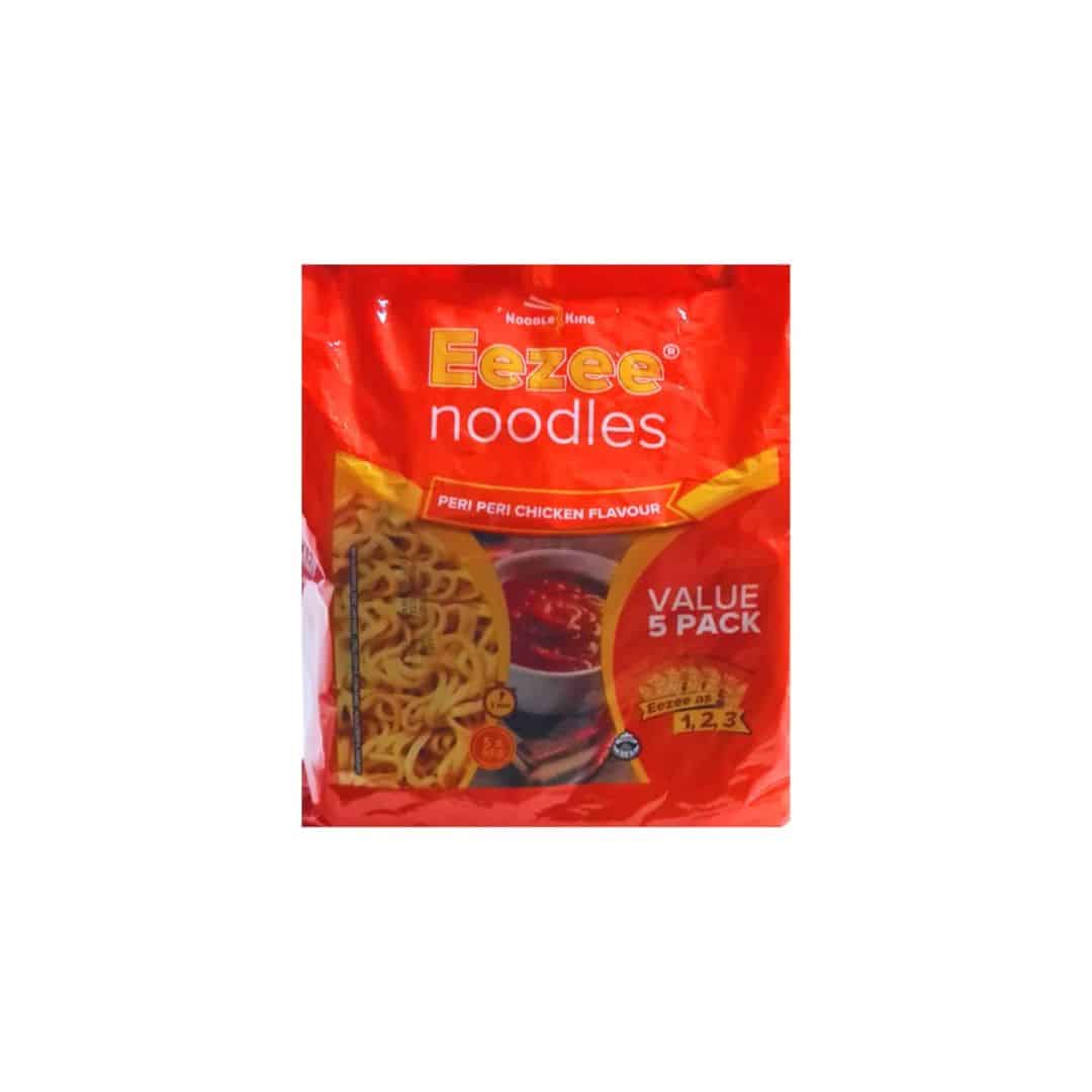 EEZEE NOODLES PERI PERI CHICKEN 65G 5PK