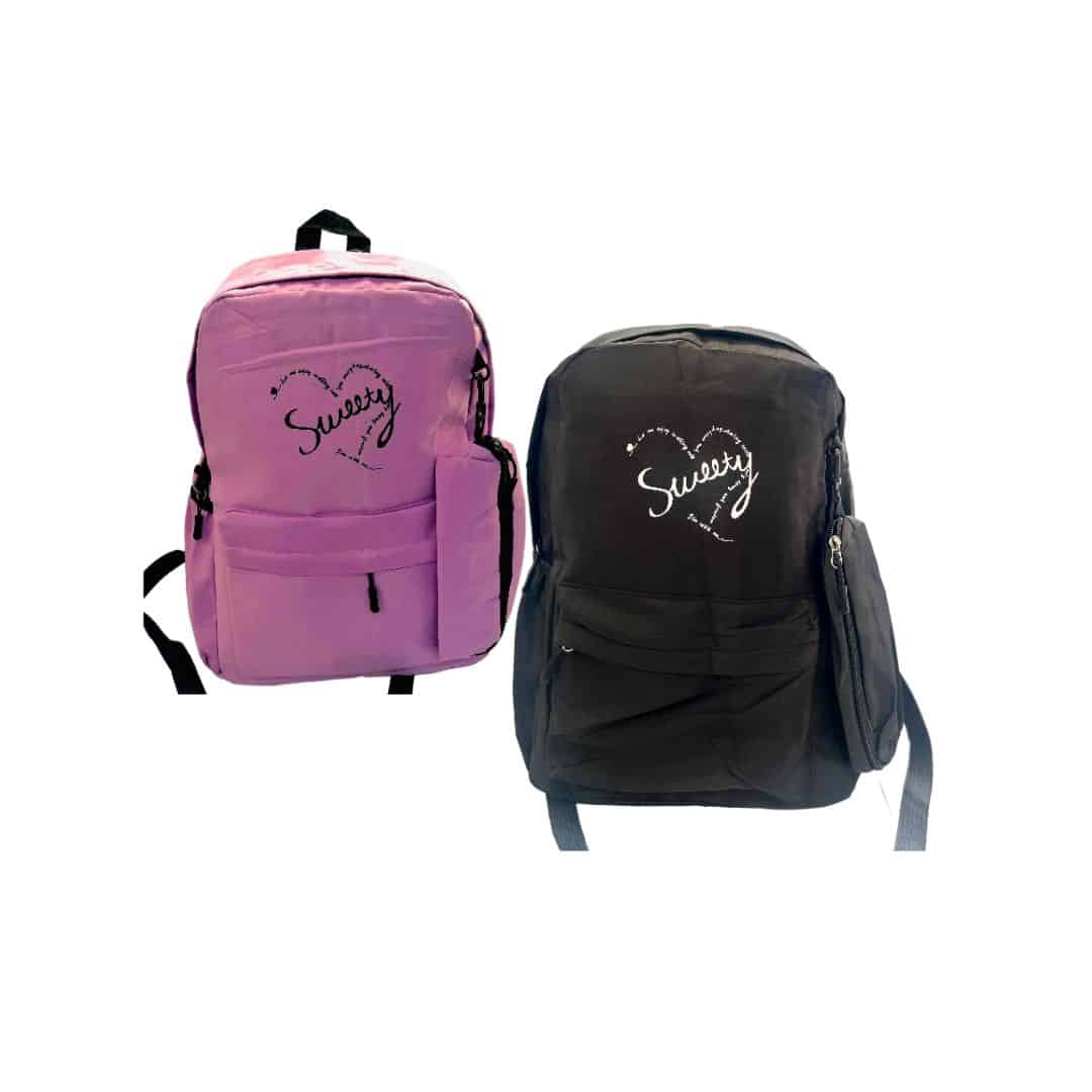 BACKPACK WITH POUCH 29 X 41 X 11CM