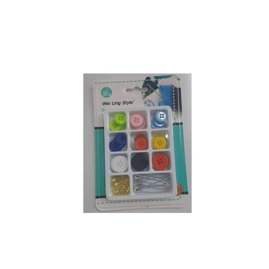 BUTTONS 48 PCS & PINS 25 PCS