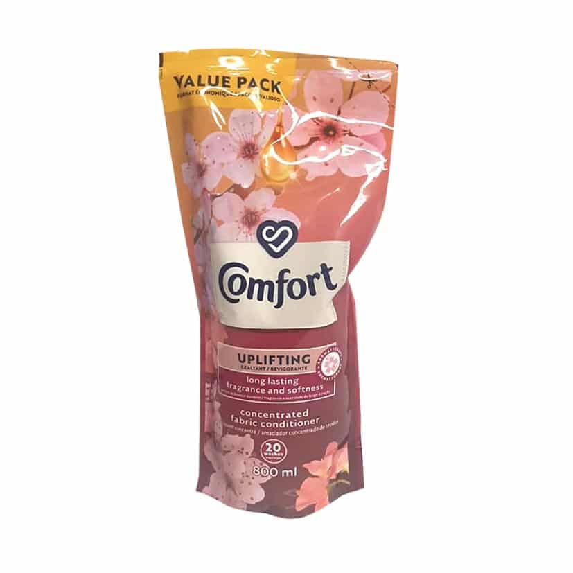 COMFORT CONCENTRATED FABRIC SOFTENER REFILL UPLIFTING 800ML