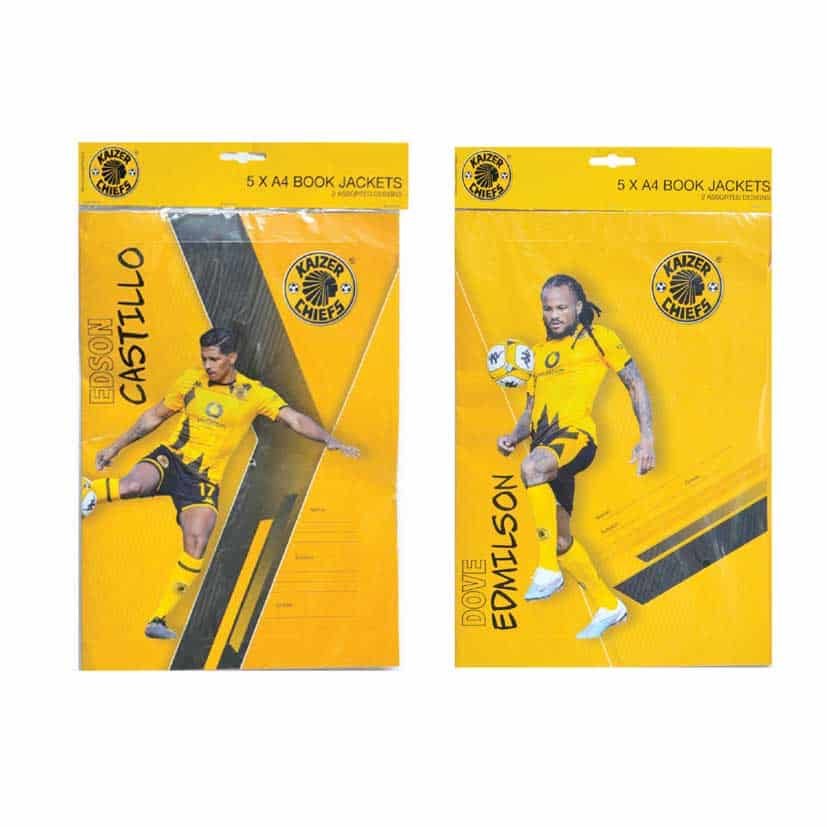 KAIZER CHIEFS A4 TRENDY PRECUT COVERS 5PK