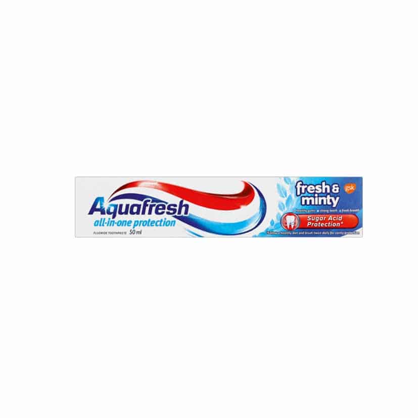 AQUAFRESH FRESH N MINTY TOOTHPASTE 50ML