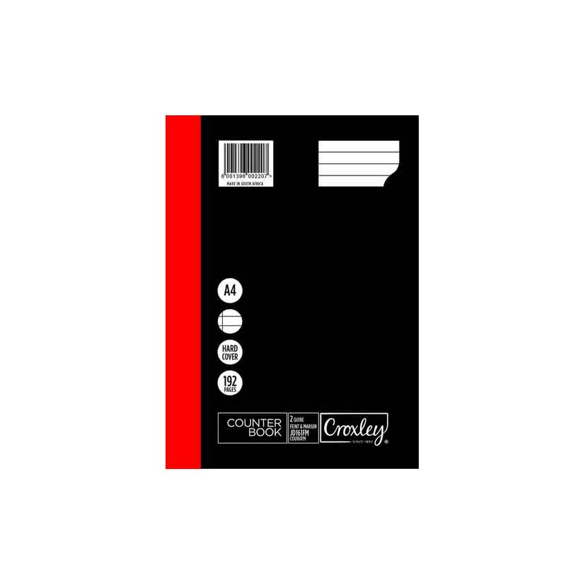 CROXLEY A4 COUNTER BOOK 2QUIRE Q/M