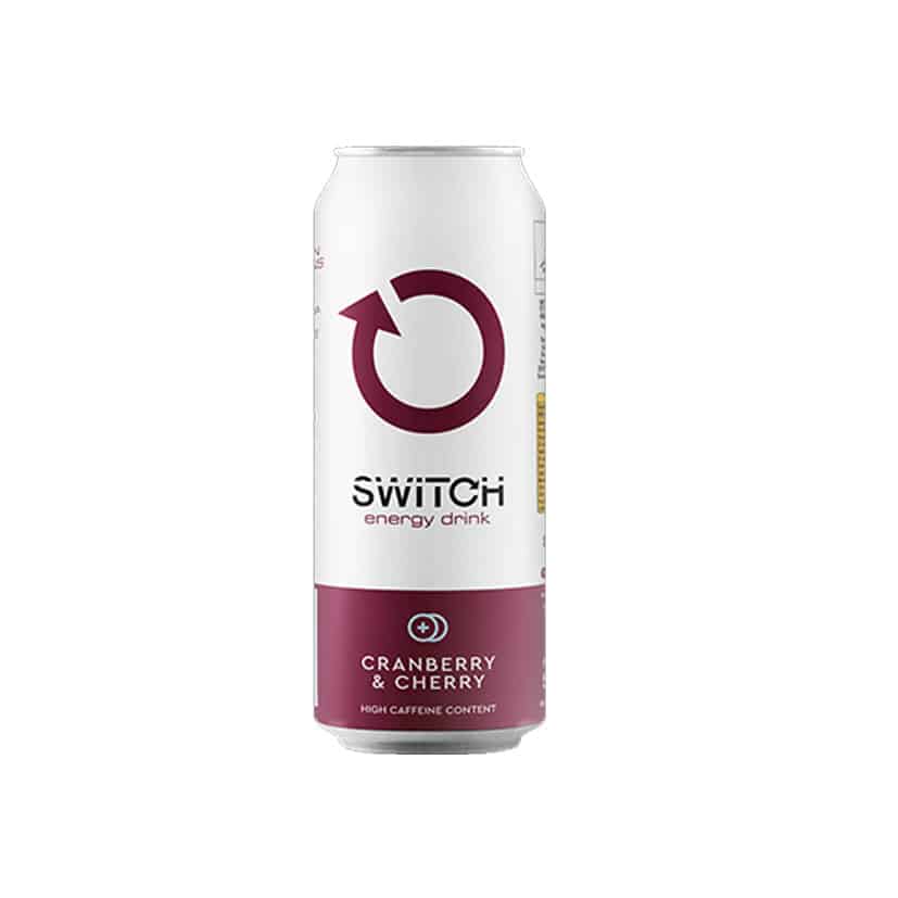 SWITCH CRANBERRY AND CHERRY 500ML