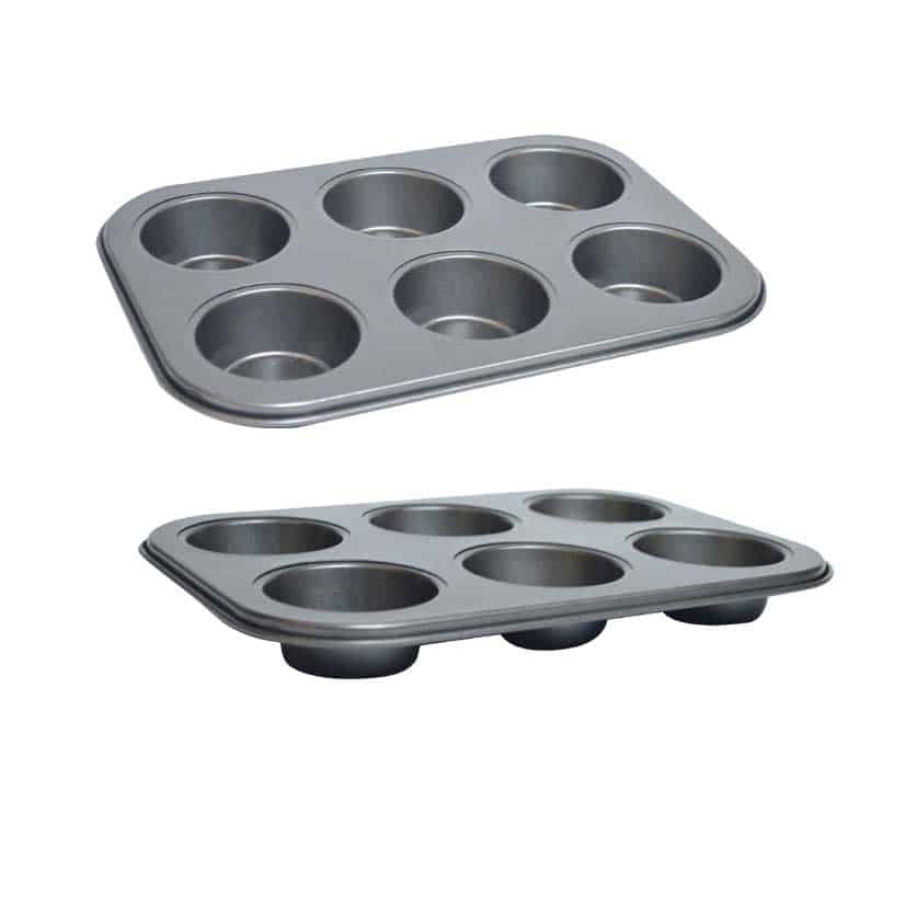 MUFFIN TRAY 6CUP