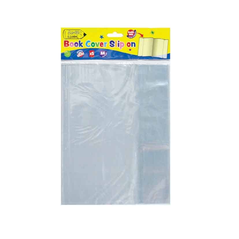 BANTEX A4 SLIP-ON BOOK COVERS PVC HEAVY DUTY