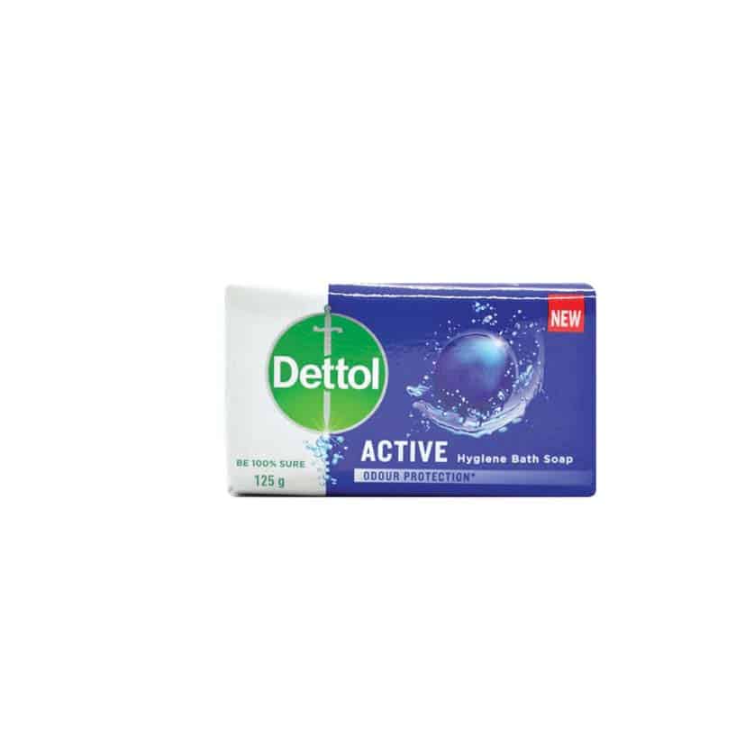 DETTOL BAR SOAP ACTIVE 125G