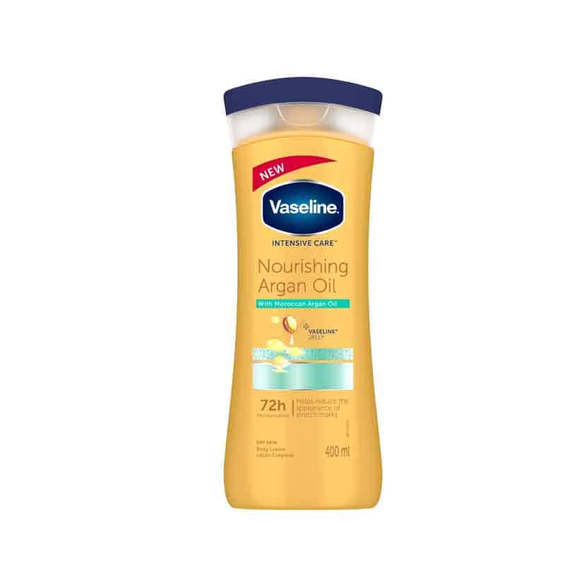 VASELINE LOTION NOURISH ARGAN OIL 400L