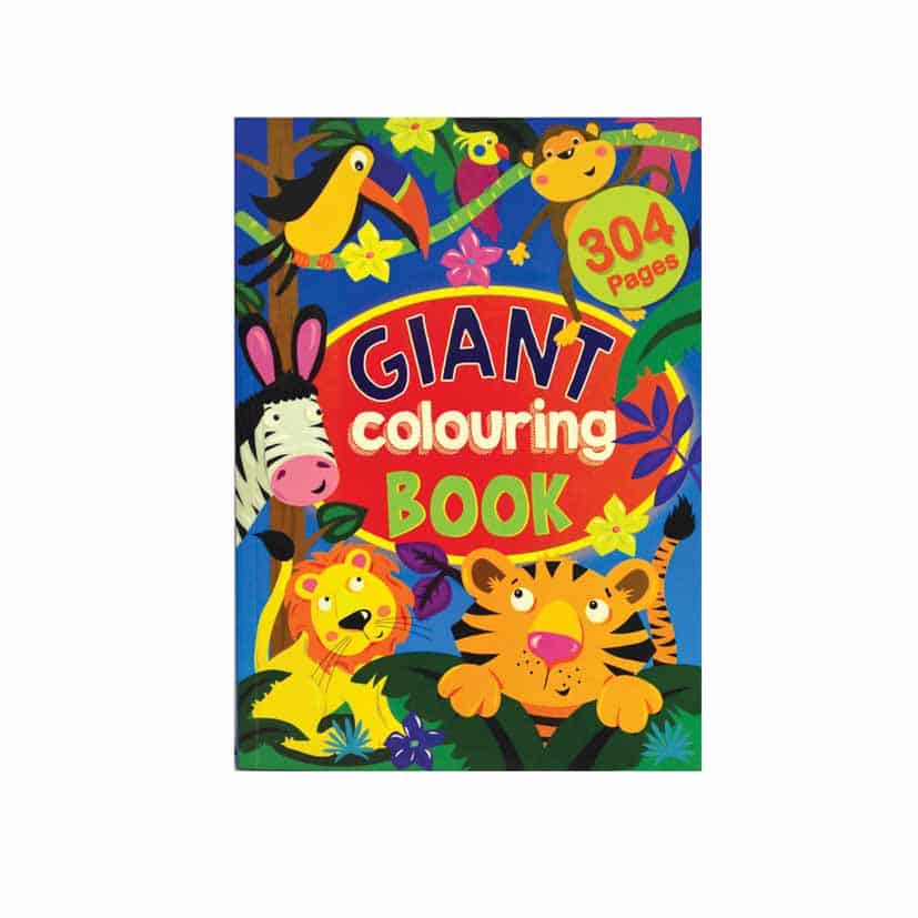 GIANT ACTIVITY COLOURING BOOK