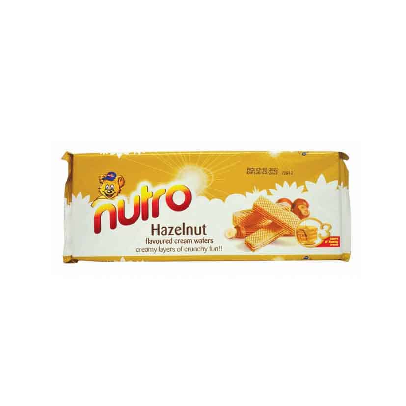 NUTRO WAFERS HAZEL NUT 85G