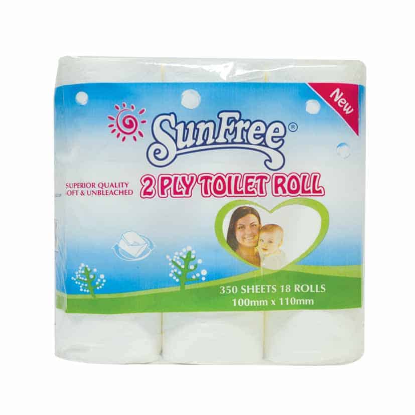 BAII 2PLY TOILET ROLL 18PCS