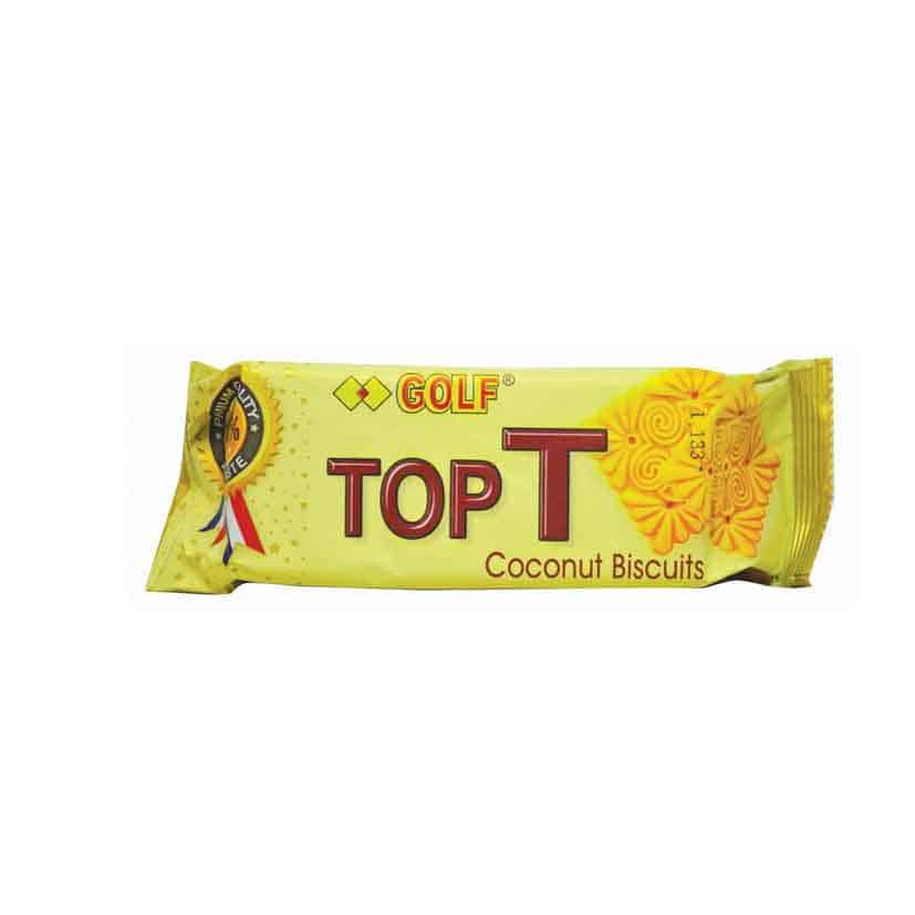 GOLF TOP T COCONUT BISCUITS 150G
