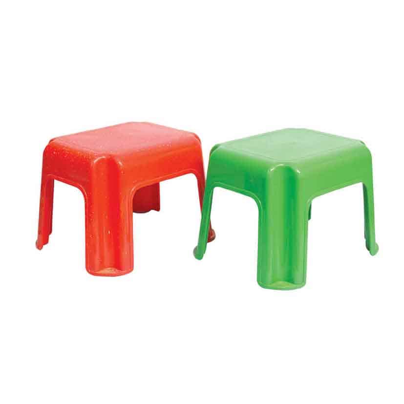 BATH STOOL ASSTD COLOURS