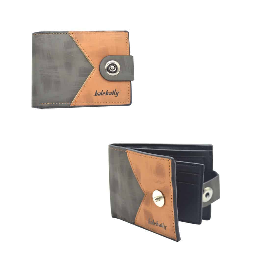 MENS WALLET TWO TONE