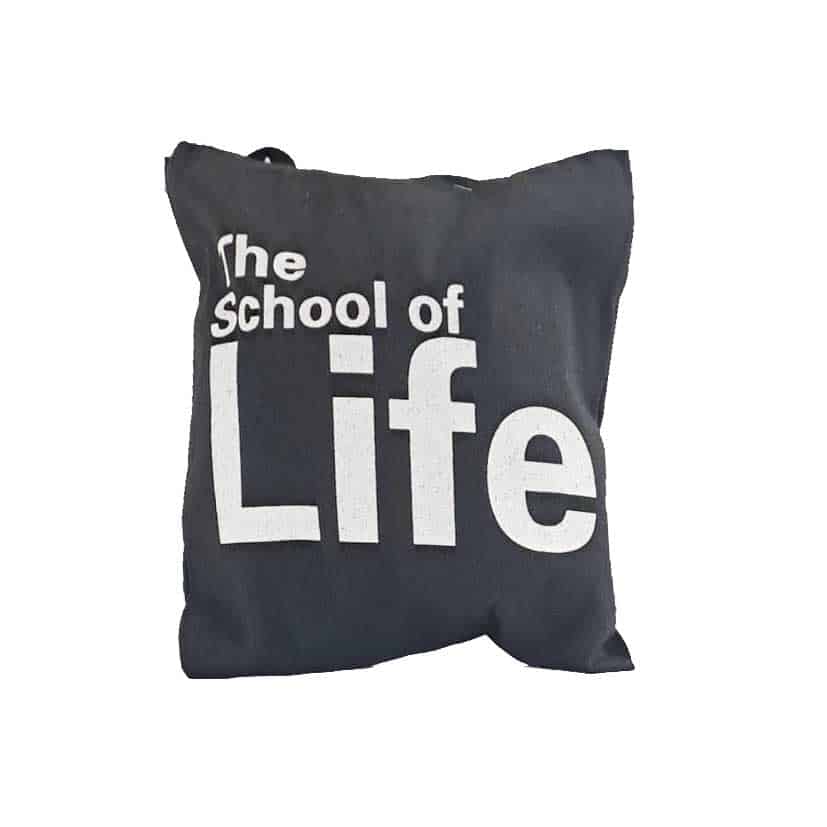 SHOPPING BAG WITH SAYINGS ASSTD COLOURS