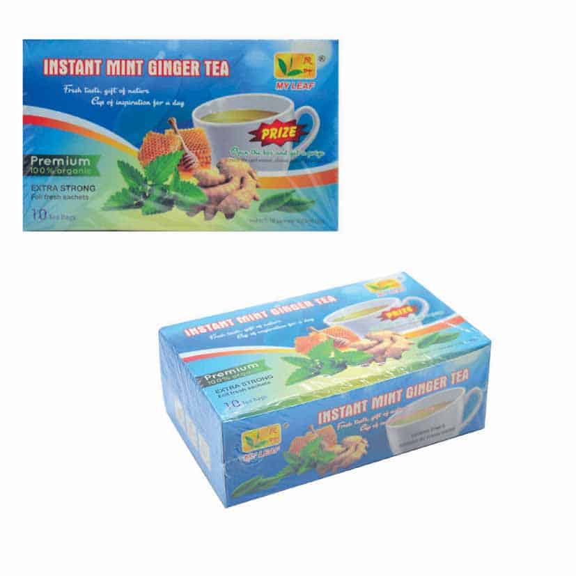 GINGER AND MINT TEA
