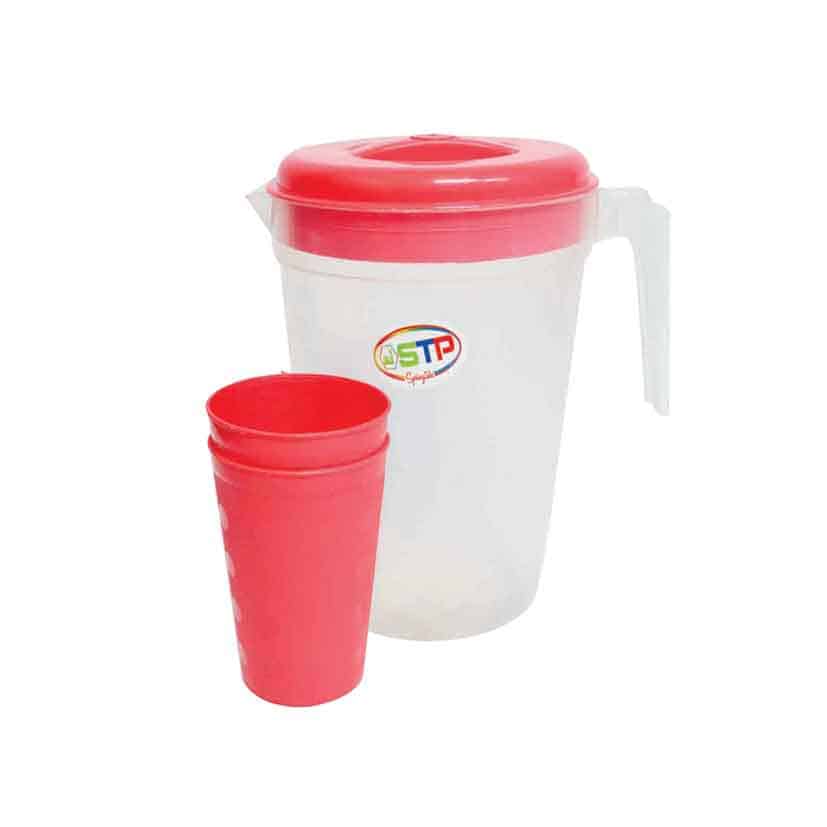 JUG AND TUMBLER SET ASSTD 3PC