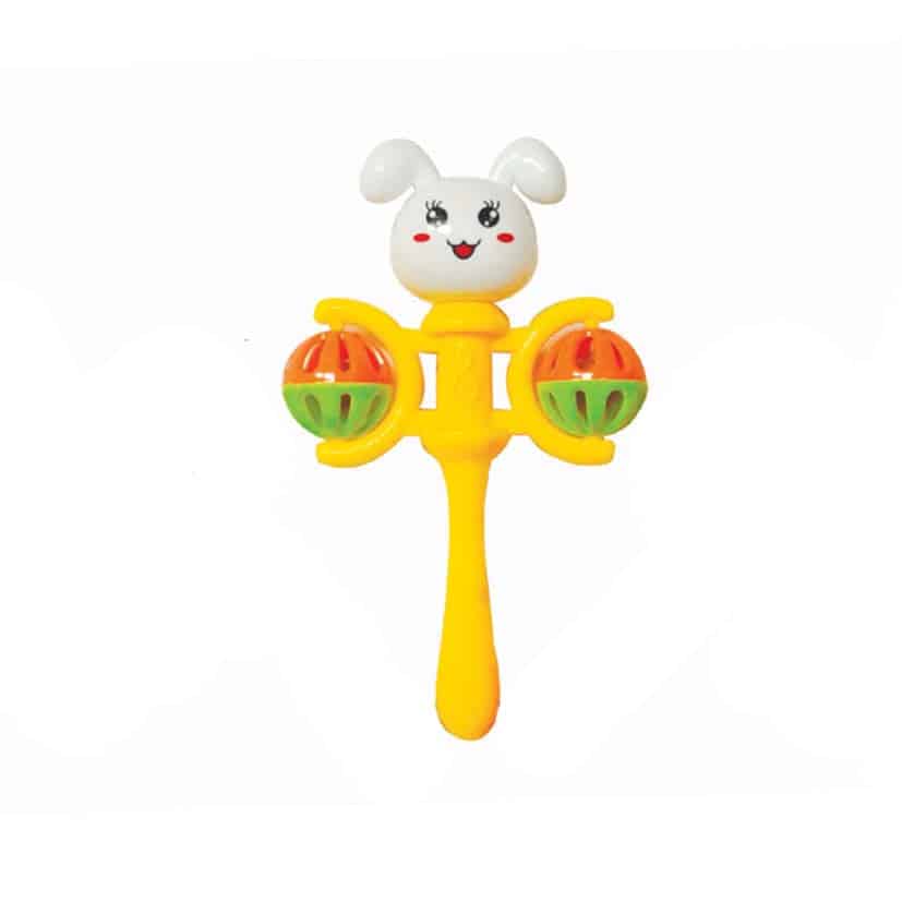 BABY RATTLE TOY RABBIT