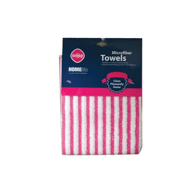 CLEANING TOWEL CLOTH STRIPED
