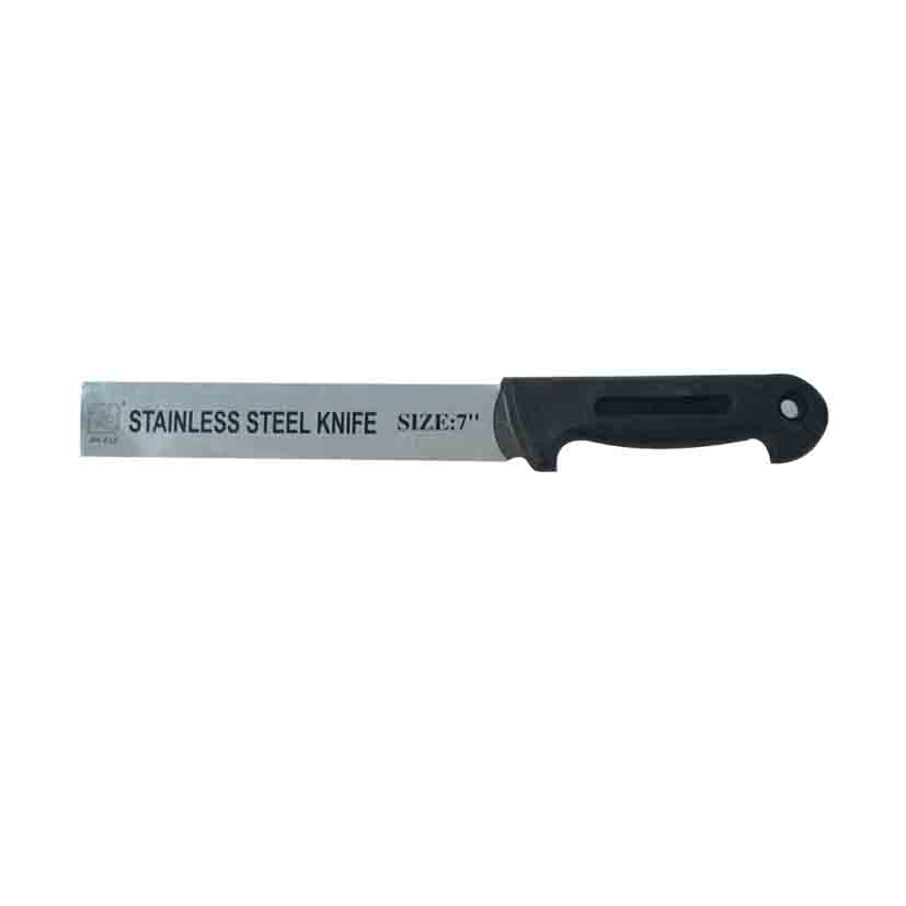 KNIFE KITCHEN 18CM BLACK HANDLE