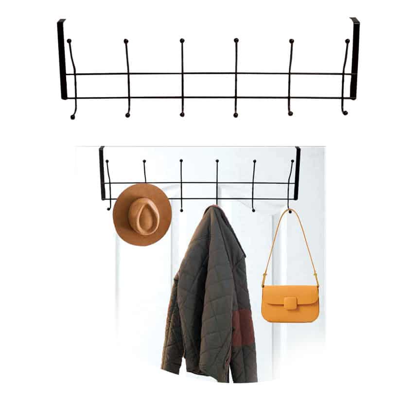 CLOTHES HANGING RACK BLACK ONLY