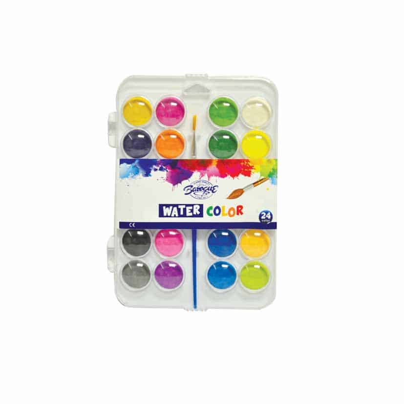 PAINT WATER COLOURS 24 COLOURS