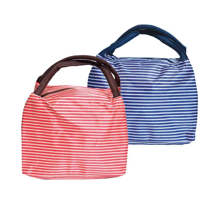 COOLER BAG MIX COLOUR 22CM X 16CM X 17CM